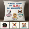 Personalized Dog Fill Your Heart Italian Cane Cuore Pillow AP1213 95O47 (Insert Included) 1