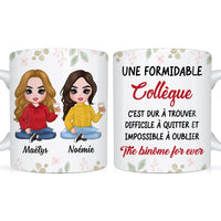 Personalized Gift For Collegue French Mug 30645 thumb 1