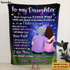 Personalized Gift For Daughter Never Forget I Love You Blanket 31297 1