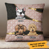 Personalized Dog Peeking Pillow  JR136 81O60 (Insert Included) 1
