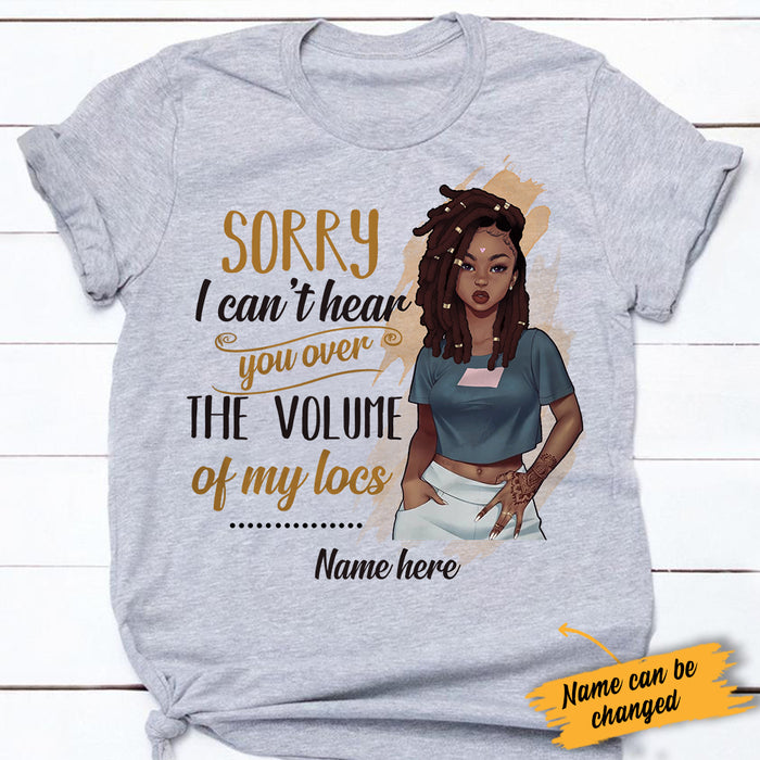 Personalized BWA Locs Can't Hear You T Shirt SB16 26O34 1