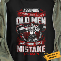 Personalized Dad Gym Weightlifting Fitness Workout T Shirt JL12 81O34 thumb 1