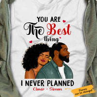Personalized BWA Couple You Are The Best Thing T Shirt AG103 73O65 thumb 1