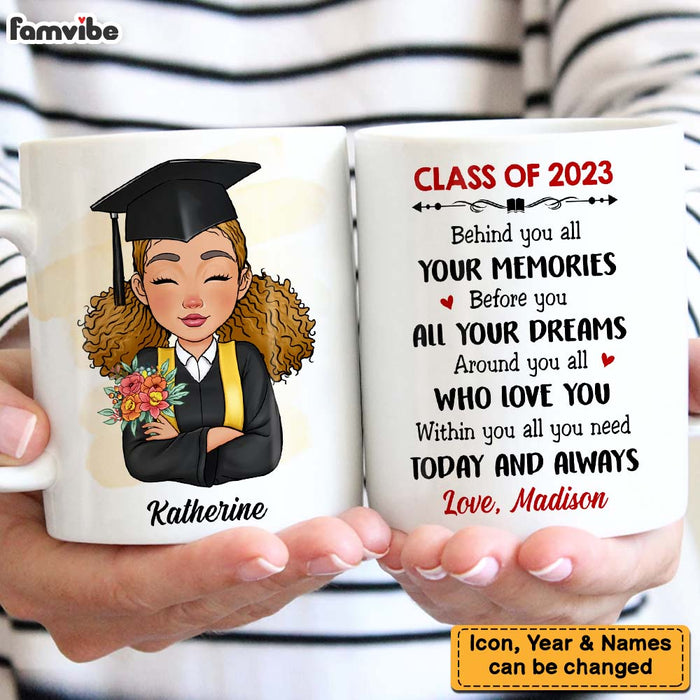 Personalized Graduation Gift Around You All Who Love You Mug 25013 1