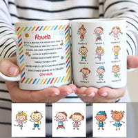 Personalized Mom Grandma Spanish Mamá Abuela Mug AP271 67O53 thumb 1