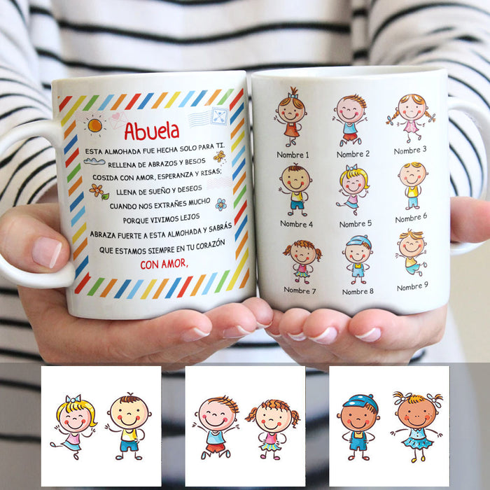 Personalized Mom Grandma Spanish Mamá Abuela Mug AP271 67O53 1