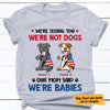 Personalized Dog Mom Baby T Shirt MY111 30O47 1
