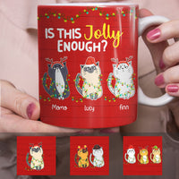 Personalized Cat Christmas Mug OB252 87O58 thumb 1