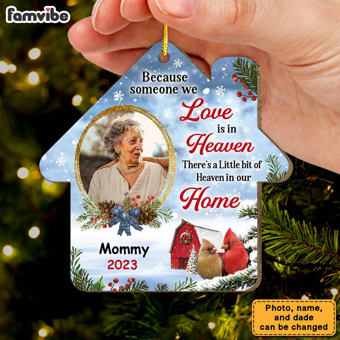 Personalized Memorial Gift Cardinal Someone We Love Is In Heaven Ornament 30071 1