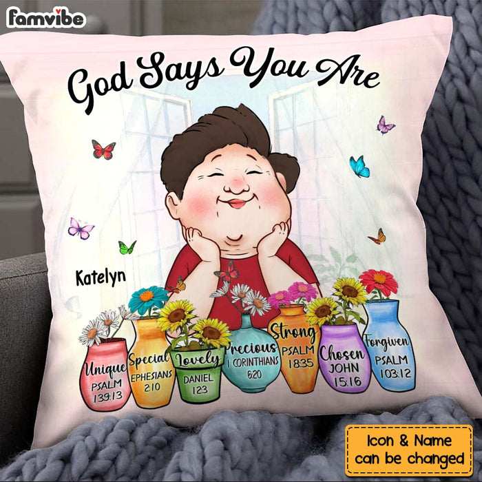 Personalized Gifts For Grandma God Says You Are Pillow 31480 1