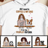 Personalized Dog Coffee Too Peopley Hoodie JR202 81O34 1