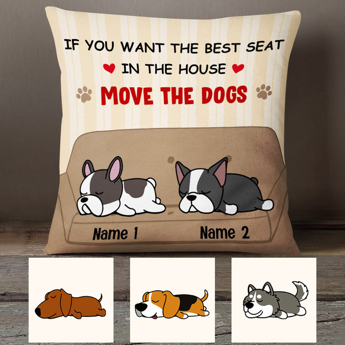 If you want the best seat in the house move the dog pillow sale