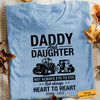 Personalized Tractor Farmer Daddy and Daughter T Shirt JL283 27O65 1