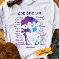 Personalized BWA God Says T Shirt SB84 29O58 thumb 1