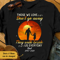 Personalized Memorial Dad Those We Love T Shirt JL301 30O58 thumb 1