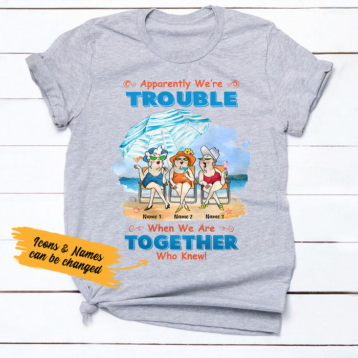 Personalized Summer Beach Friends T Shirt JL11 87O36 1