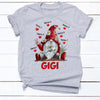 Personalized Valentine Grandma Nana Gnome T Shirt  JR141 81O34 1