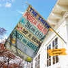 Personalized Porch Rule Gardening Garden Flag JN254 81O60 1