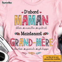 Personalized Gift For Grandma French Grand-mère Shirt - Hoodie - Sweatshirt 30114 thumb 1