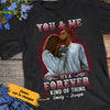 Personalized You And Me Forever BWA Couple T Shirt SB83 29O36 1