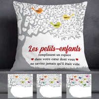 Personalized French Maman Grand-mère Family Tree Mom Grandma Pillow MR293 65O53 (Insert Included) thumb 1