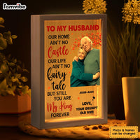 Personalized Couple Gift Ain't No Castle Picture Frame Light Box 31456 thumb 1