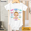 Personalized Gift For Baby God Says I Am Baby Onesie 31522 1