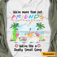 Personalized Friends Flamingo Beach T Shirt JN121 95O47 thumb 1