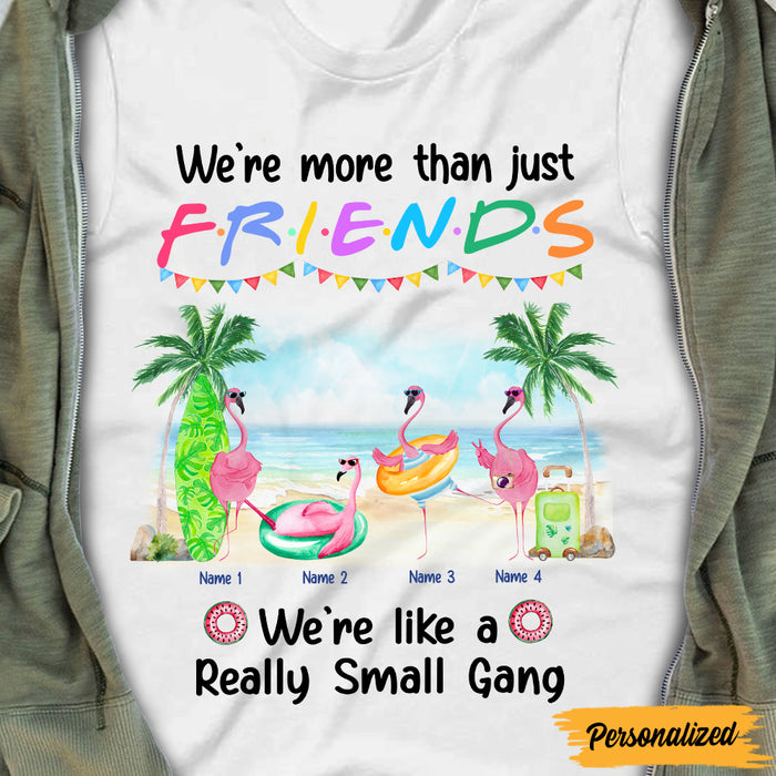 Personalized Friends Flamingo Beach T Shirt JN121 95O47 1