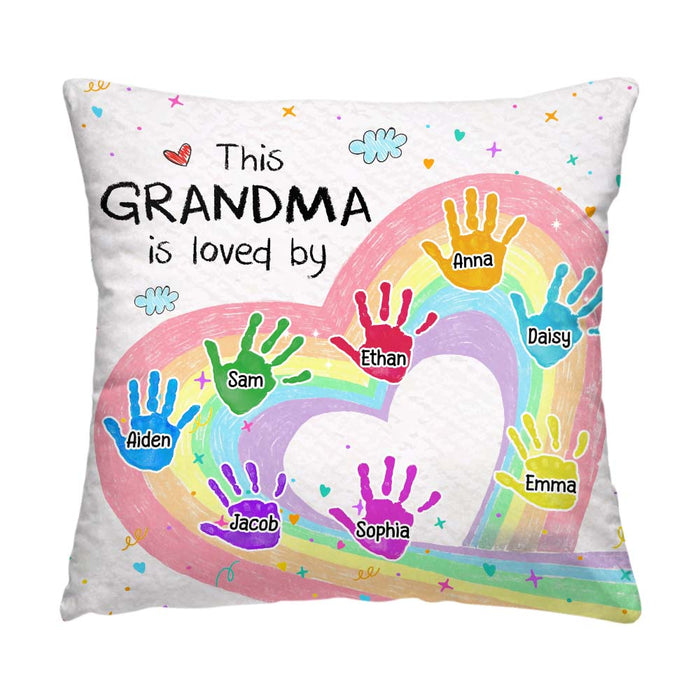 Personalized Gift For Grandma Is Loved By Pillow 30489 1