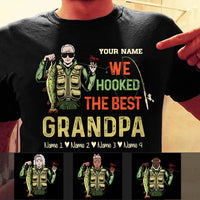 Personalized Dad Grandpa Fishing T Shirt MR201 67O47 thumb 1