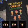 Personalized Christmas Grandma Cookie Tasting Crew T Shirt OB72 85O57 1
