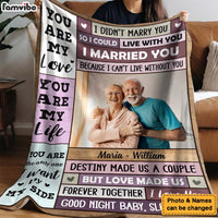 Personalized Gift For Couple The Love Of My Life Blanket 31514 thumb 1