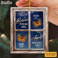 Personalized Memorial Butterfly I Believe There Are Angels Among Us Ornament 30091 thumb 1