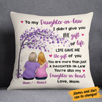 Personalized Daughter In Law Gift Pillow FB261 81O58 thumb 1