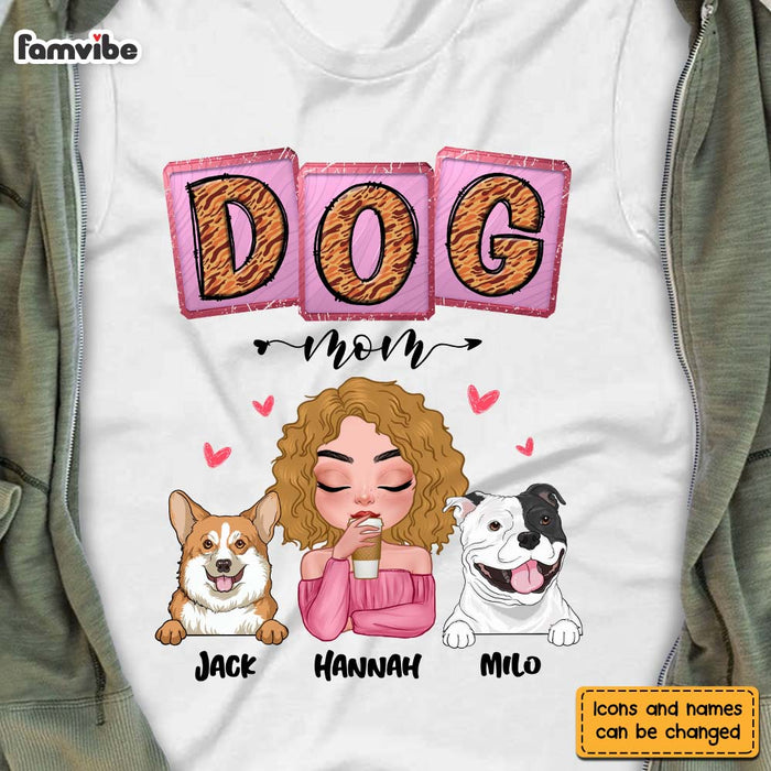 Personalized Gift Dog Mom Shirt - Hoodie - Sweatshirt 24214 1