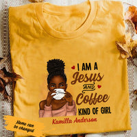 Personalized BWA Coffee Jesus T Shirt AG272 73O47 thumb 1