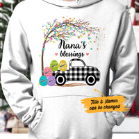 Personalized Grandma Peeps Easter Truck Hoodie FB191 81O36 thumb 1