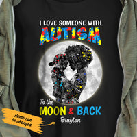 Personalized Autism Mom BWA T Shirt AG34 85O47 thumb 1