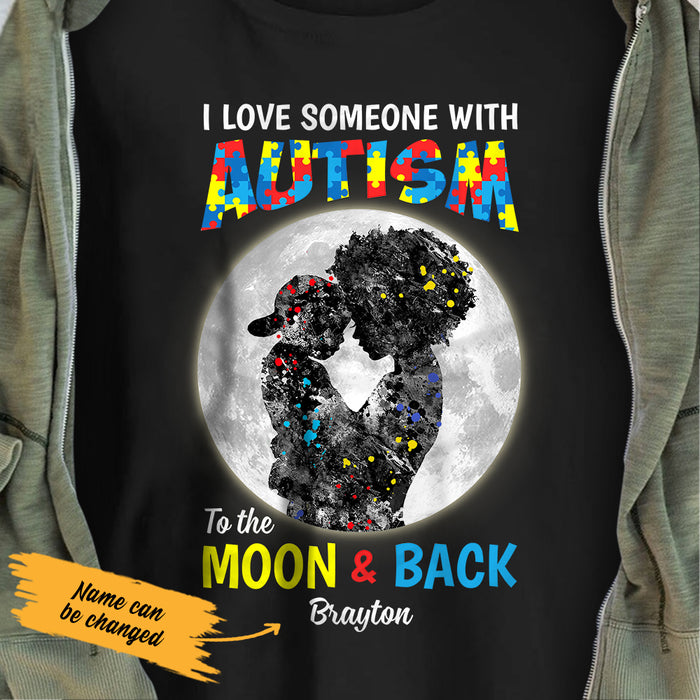 Personalized Autism Mom BWA T Shirt AG34 85O47 1