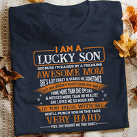 Awesome Mom Son T Shirt  DB241 81O36 thumb 1