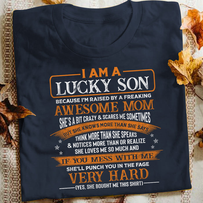 Awesome Mom Son T Shirt  DB241 81O36 1