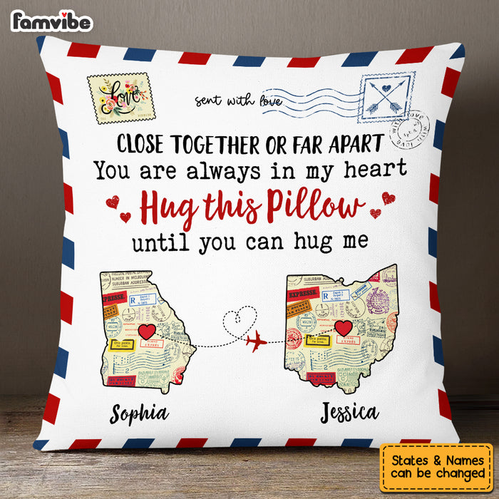 Personalized Mommy Long Distance Pillow AG113 32O53 1
