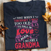 Grandma In Love Again T Shirt  DB194 81O36 1