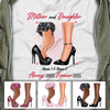 Personalized Mom And Daughter Forever Loved T Shirt AP22 67O60 1