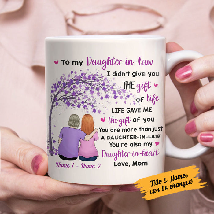 Personalized Daughter In Law Gift Mug FB261 81O58 1