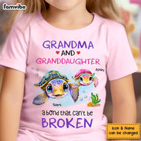 Personalized Gift For Granddaughter A Bond That Can't Be Broken Kid T Shirt - Kid Hoodie - Kid Sweatshirt 32386 thumb 1