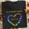 Personalized Camping Girl Simple Woman T Shirt JN161 87O34 1