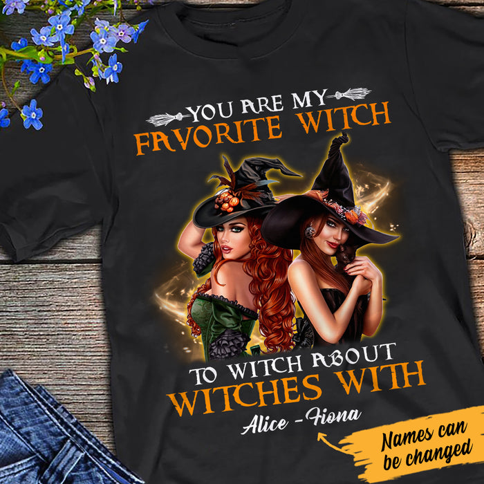 Personalized Witch Friends Favorite Witch T Shirt AG252 67O47 1