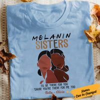 Personalized BWA Friends Melanin Sisters T Shirt JL292 26O57 thumb 1